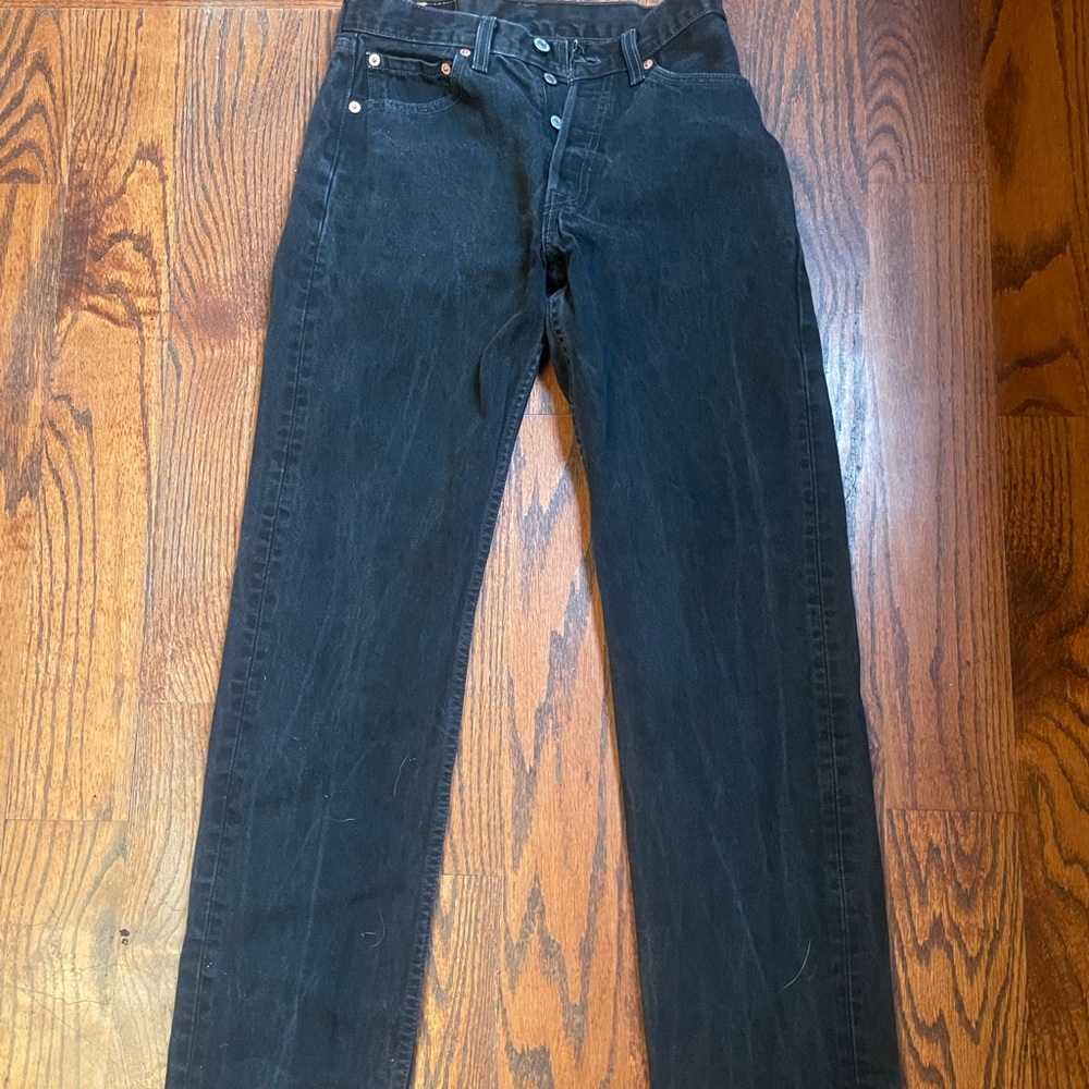 Levi’s 501 Black Denim Jeans